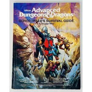 Advanced Dungeons & Dragons Dungeoneer's Survival Guide 1986 AD&D RPG TSR #2019